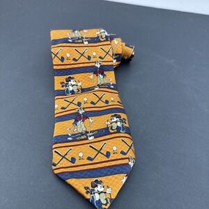 Mickey Mouse Unlimited Walt Disney Golf Neck Tie Goody Necktie Ball Tee 58" x 4"